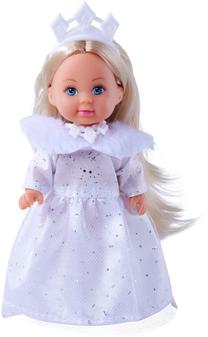 Lėlė Simba Evi Dream Princess 105733635, 12 cm, balta sp.