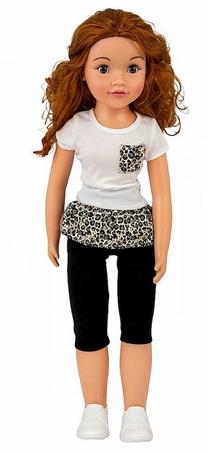 Lėlė Smily Play Julka SP83935 SP83935, 70 cm, įvairių spalvų