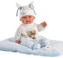 Lėlė - kūdikis Llorens Bebito 26311, 26 cm, balta sp.