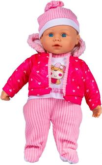 Lėlė - kūdikis Smily Play SP83511, 41 cm, rožinė sp.