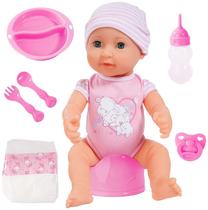 Lėlė - kūdikis Bayer 43982, 40 cm, rožinė sp.