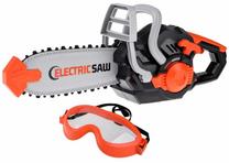 Žaislinis meistro įrankis, grandininis pjūklas Jokomisiada ZA4733, juoda sp./oranžinė sp./pilka sp.