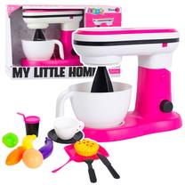 Žaislinė buitinė technika, plaktuvas Lean Toys Mini Series My Little Home, balta sp./rožinė sp.