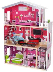 Lėlių namas EcoToys 4118, įvairių spalvų