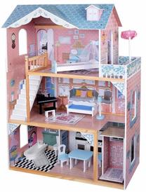 Lėlių namas, su priedais ZA5458, įvairių spalvų
