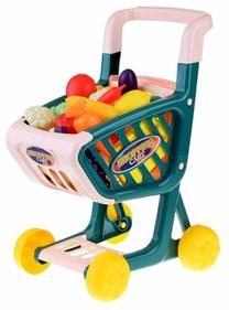 Parduotuvės žaislai, prekių krepšelis Supermarket ZA4790, įvairių spalvų