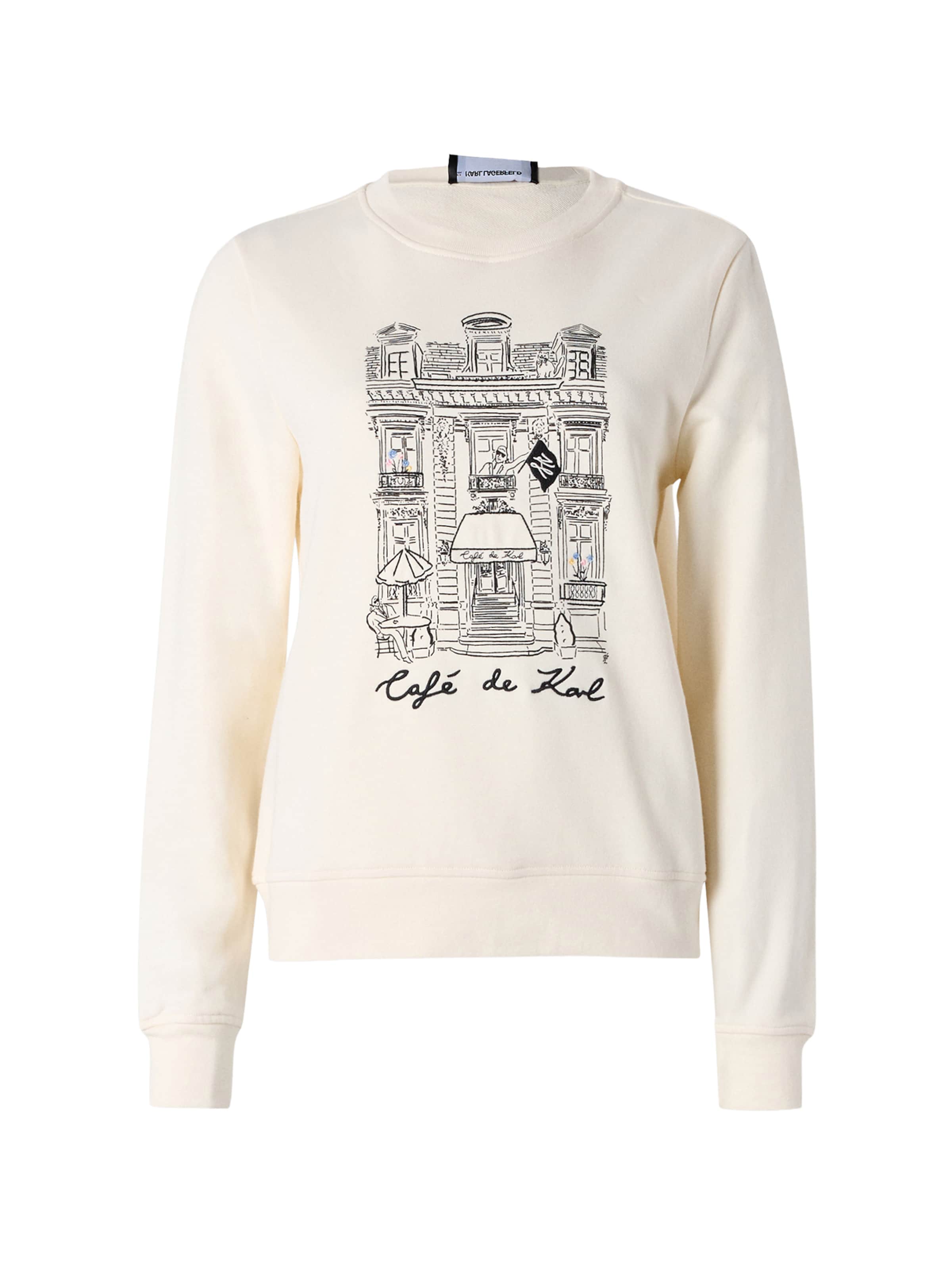 KARL LAGERFELD Megztinis be užsegimo 'Karl Lagerfeld x Jorge Parra'