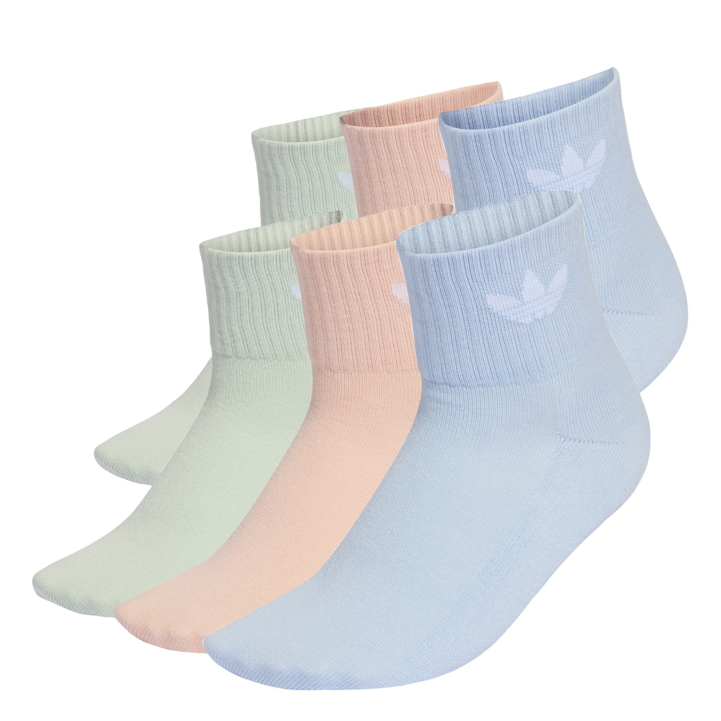 ADIDAS ORIGINALS Kojinės 'Mid Ankle 6 Pairs'