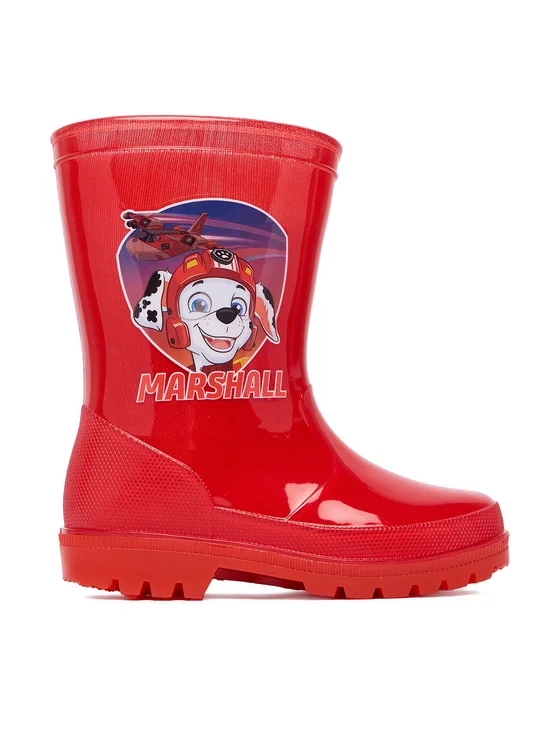 Paw Patrol Guminiai batai Paw Patrol CEO-NJ-SS26-311PAW Raudona