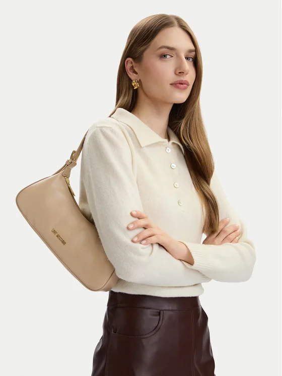 LOVE MOSCHINO Rankinė LOVE MOSCHINO JC4390PP0OKO0209 Smėlio