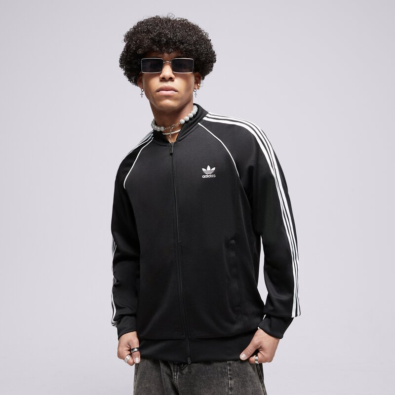 ADIDAS DŽEMPERIS UŽSEGAMAS SSTAR TT BLK/WHT