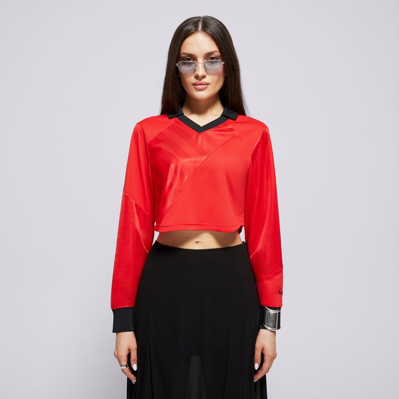 NIKE MARŠKINĖLIAI W NSW STREET LS CROP JRSY