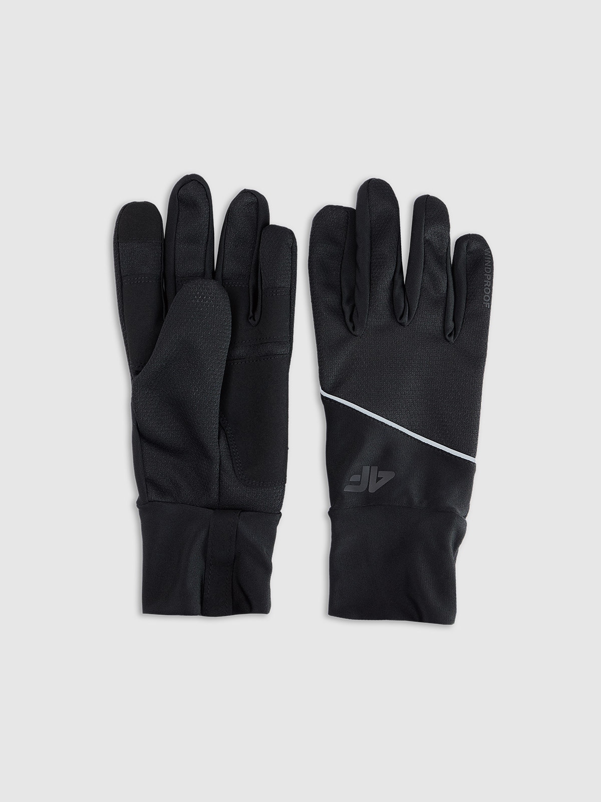 Touch Screen softshell pirštinės unisex - juodos