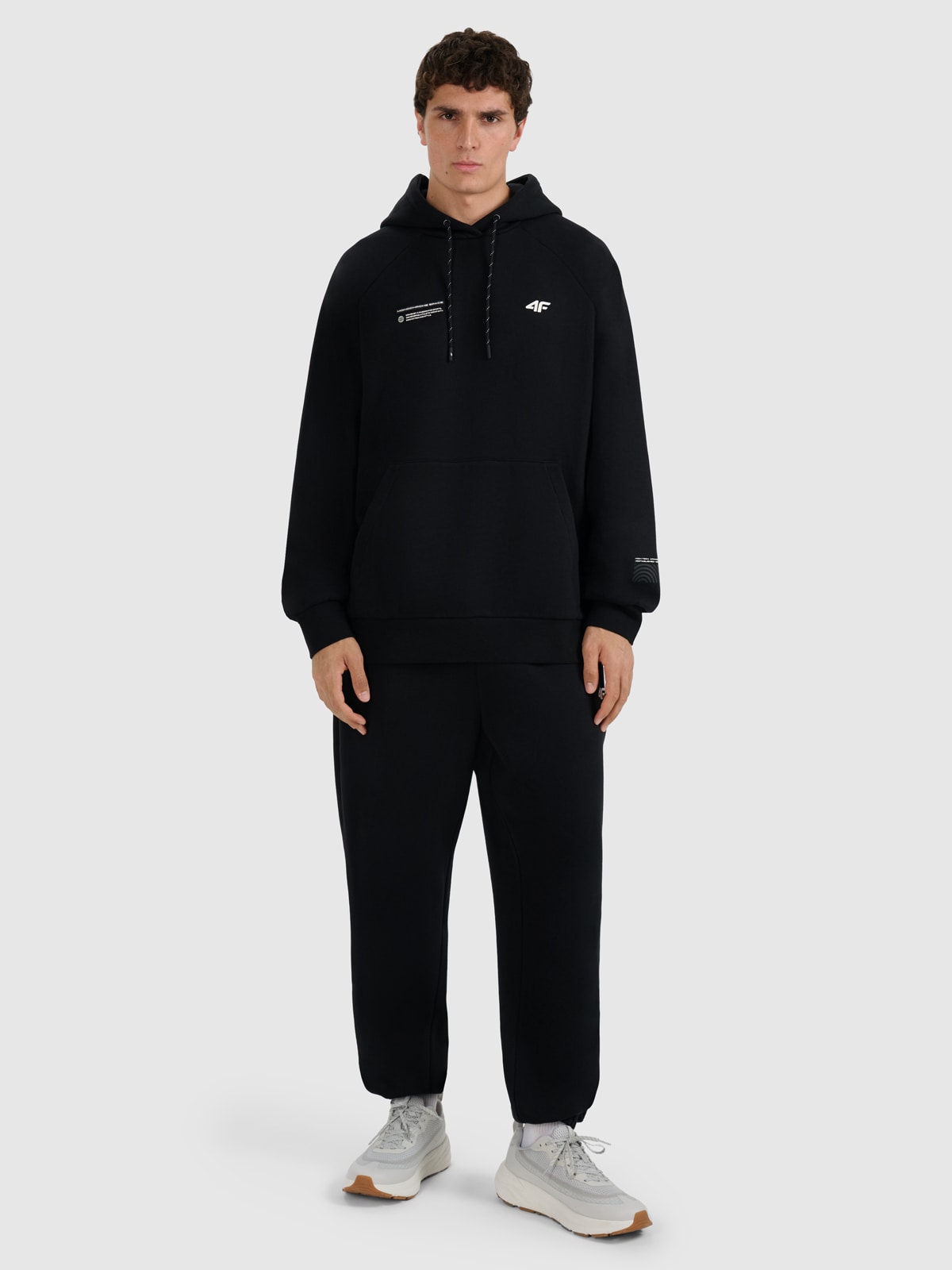 Vyriškos sportinės jogger kelnės - juodos