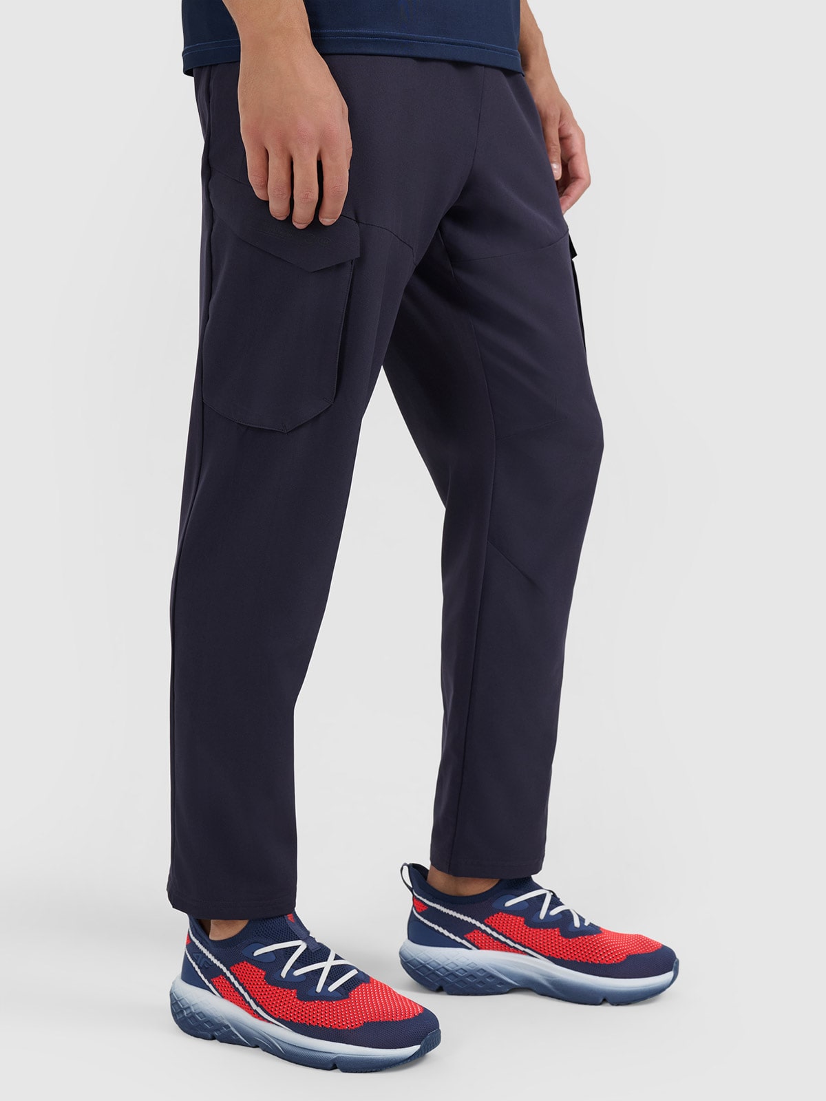 Vyriški žemi Velocore E-knit sneakers sportbačiai - raudoni