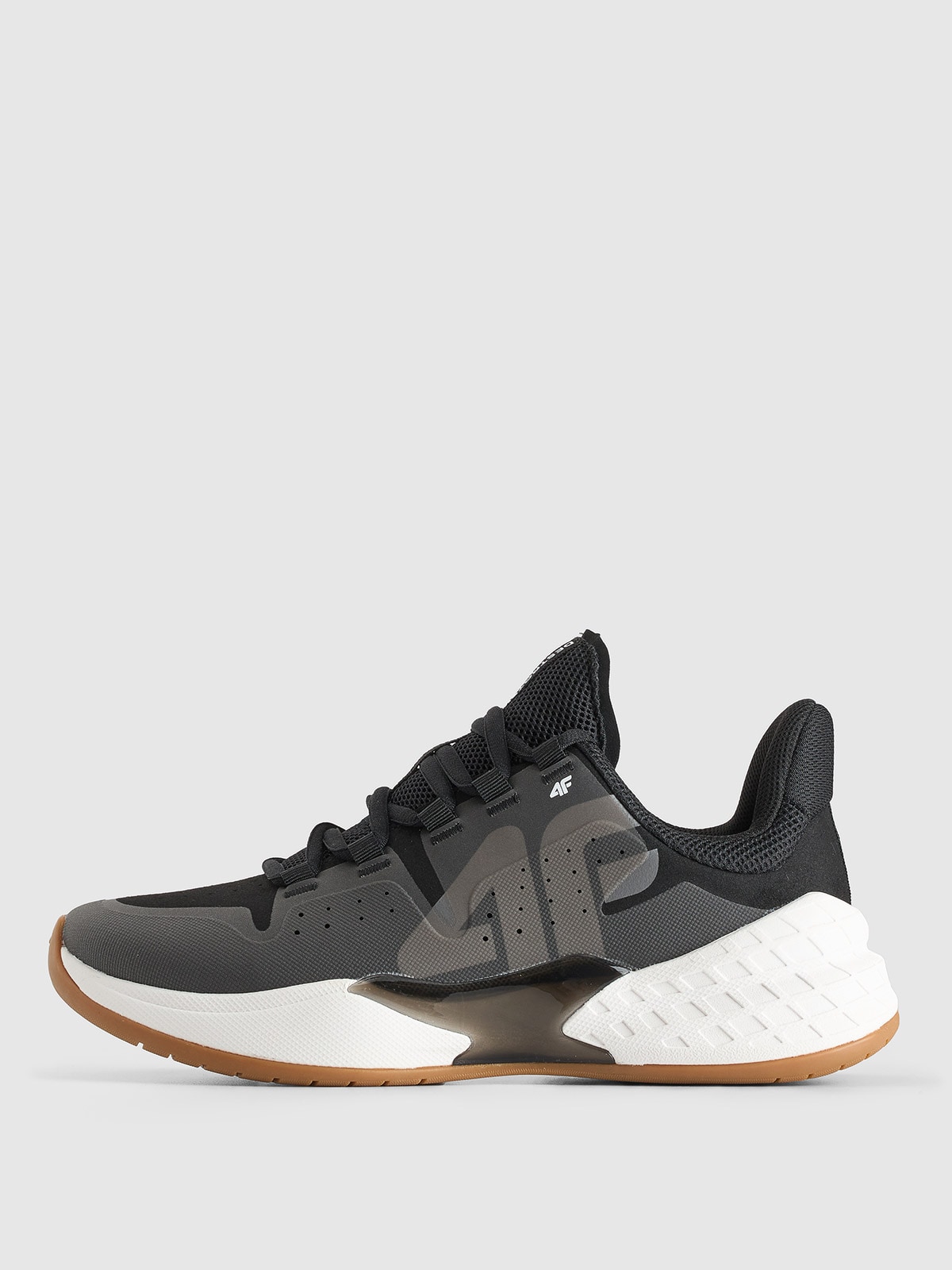 Vyriški žemi Destroyer batai salės sportui - juodai balta