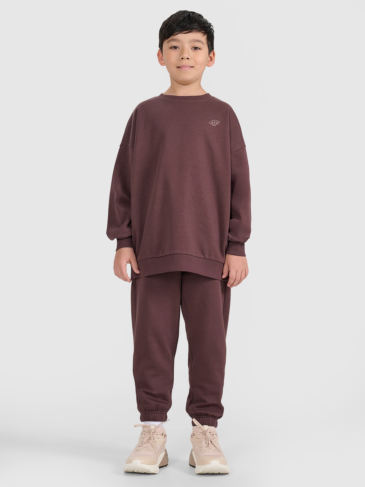 Vaikiškas sportinis komplektas - rudas