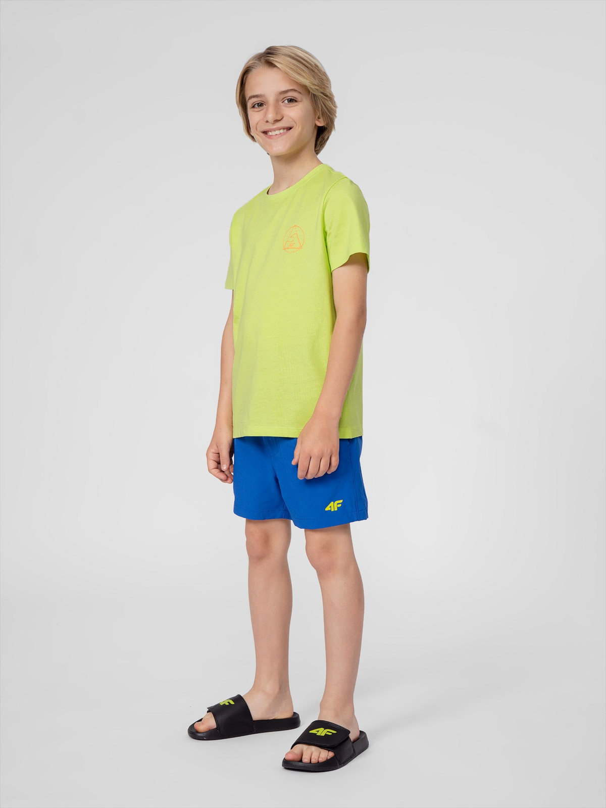 Paplūdimio boardshort šortai berniukams