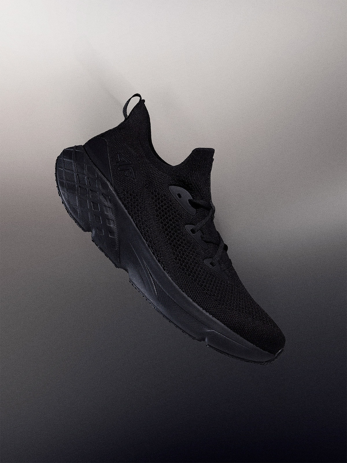 Moteriški žemi Velocore E-knit sneakers sportbačiai - juodi