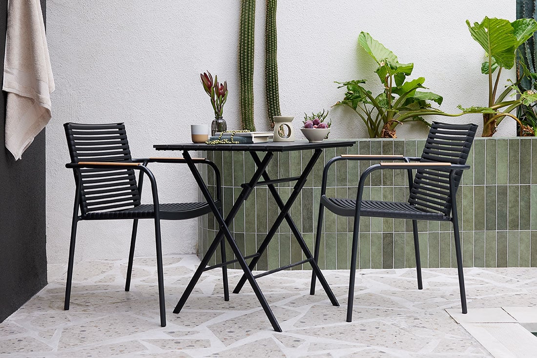 Sodo baldų komplektas SANDVIKA+NABE