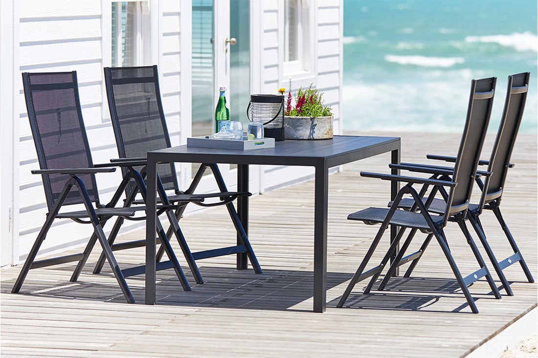 Sodo baldų komplektas MADERUP+LOMMA