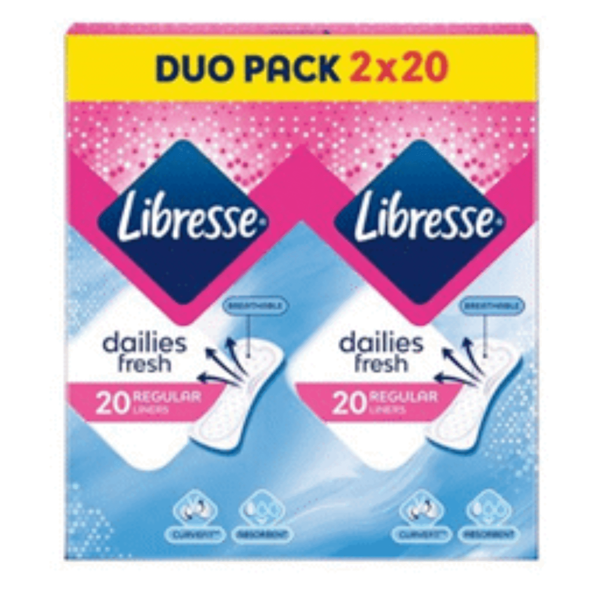 Higieniniai įklotai LIBRESSE NORMAL, 40 vnt.