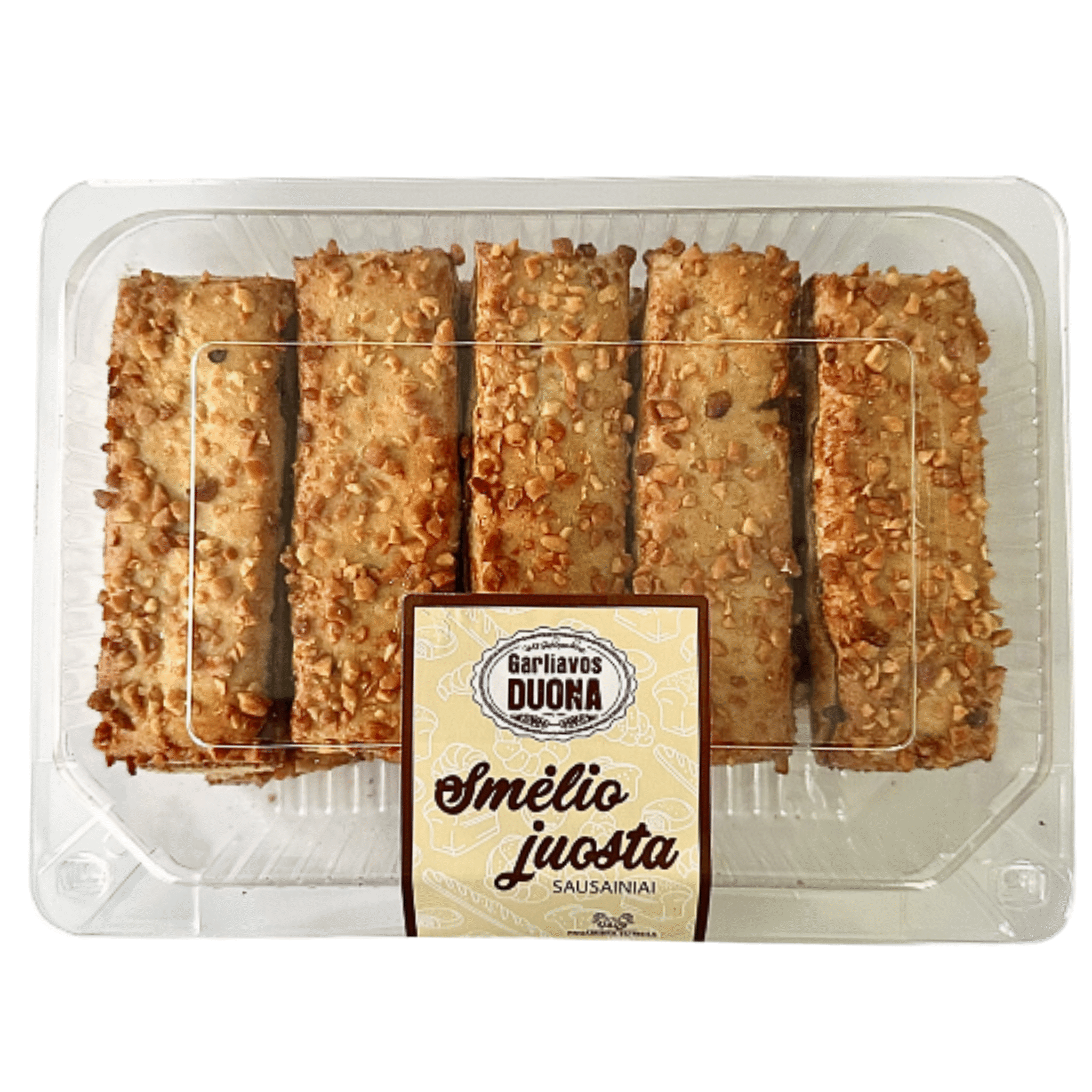 GARLIAVOS DUONOS sausainiai SMĖLIO JUOSTA, 500 g