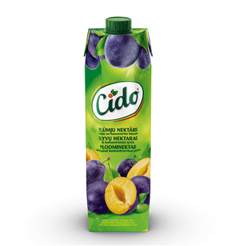 Slyvų nektaras CIDO (40%), 1 l
