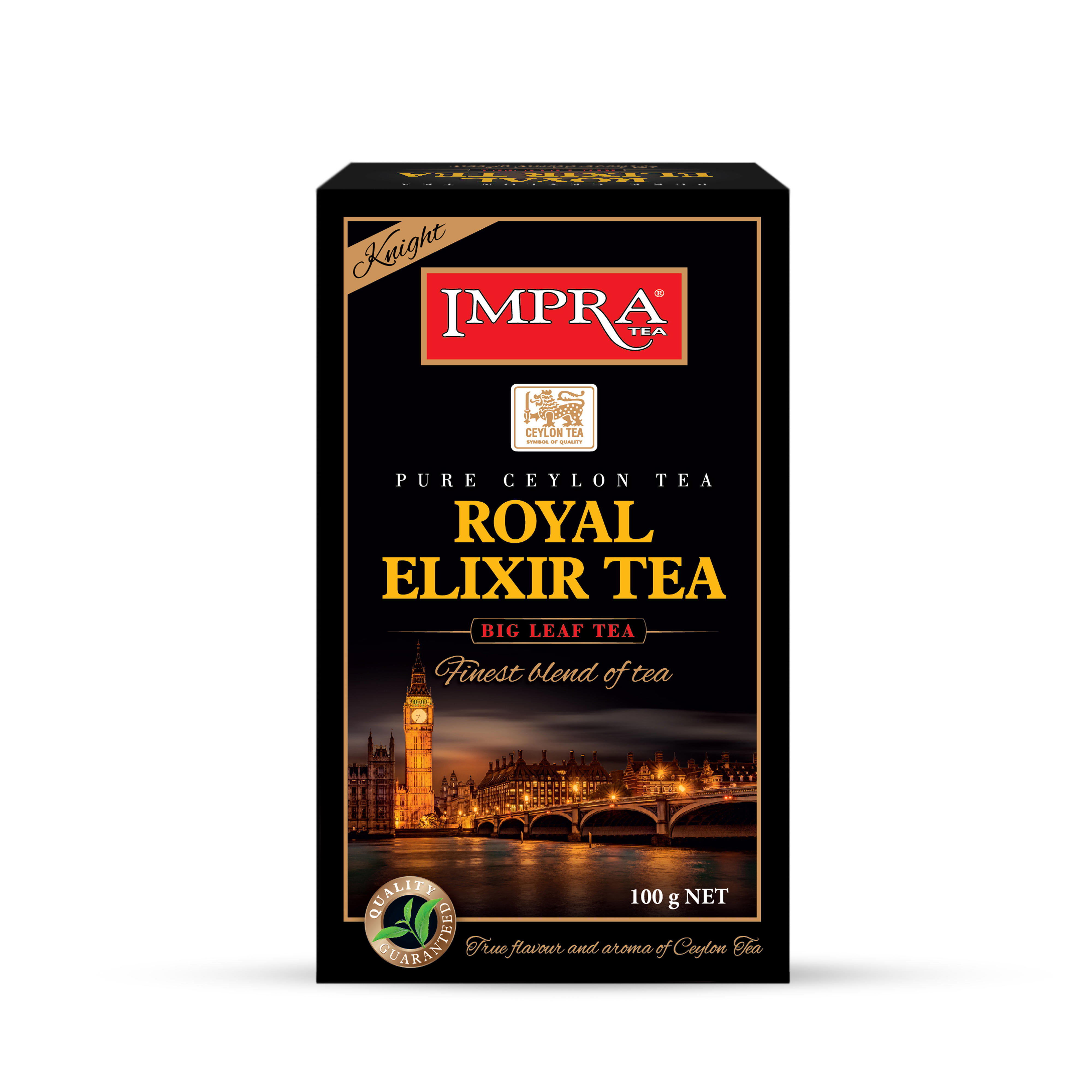 Juodoji Ceilono arbata IMPRA ROYAL ELIXIR KNIGHT, 100 g