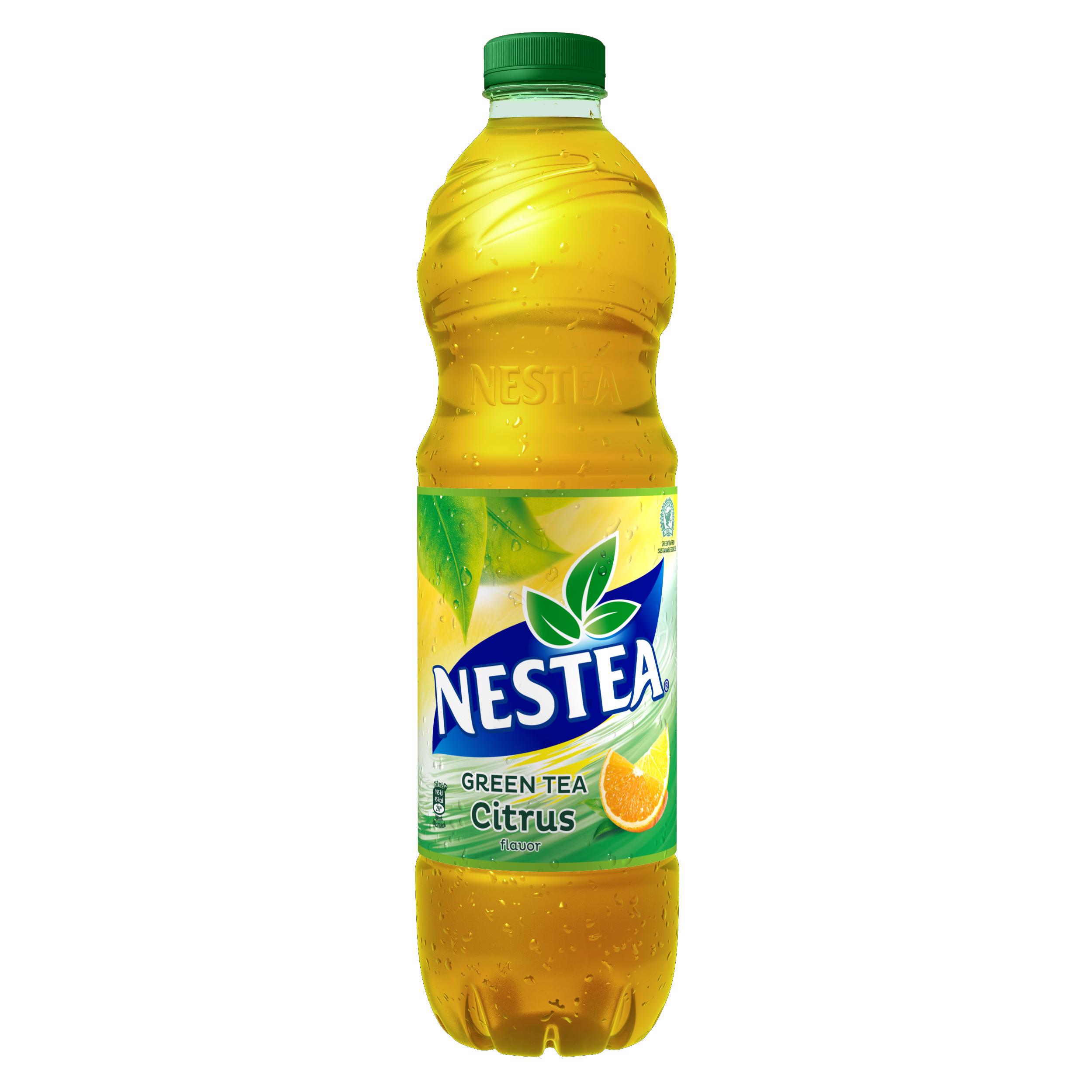 Negazuotas gėrimas NESTEA, citrusinių vaisių skonio, 1.5 l