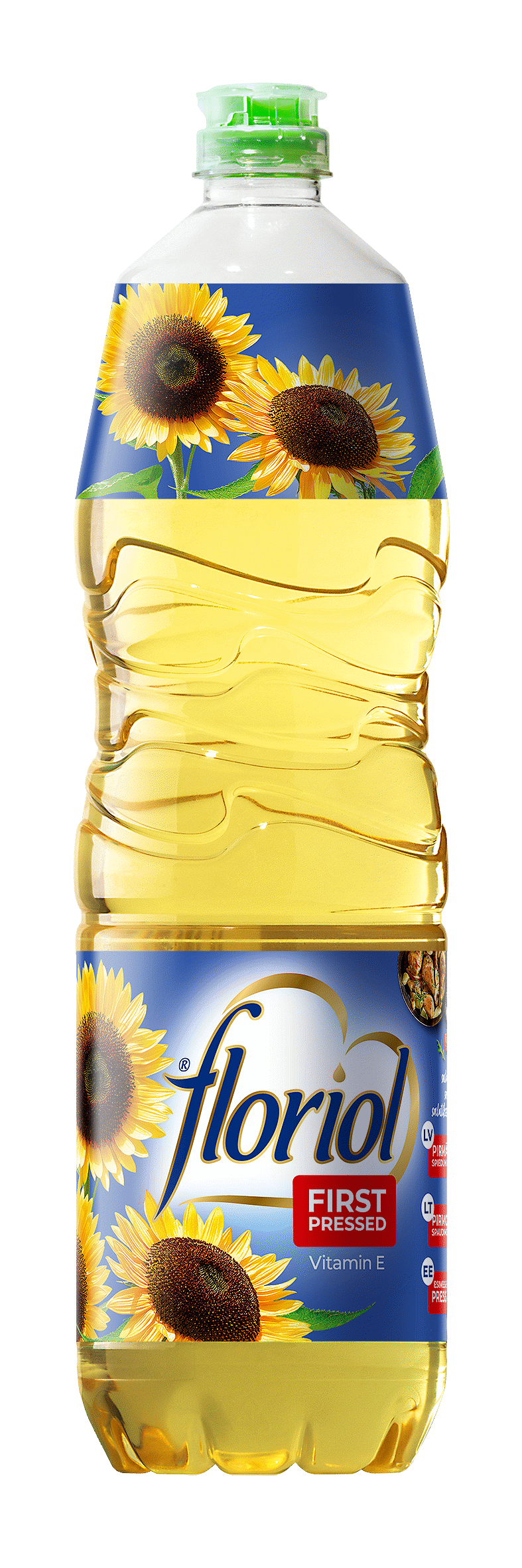 Saulėgrąžų aliejus FLORIOL, 1 l