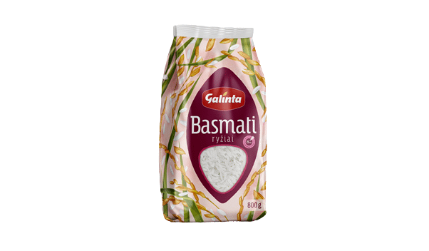 Ilgagrūdžiai BASMATI ryžiai GALINTA, 800 g
