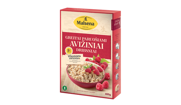 Avižiniai dribsniai MALSENA (greitai paruošiami), 400 g