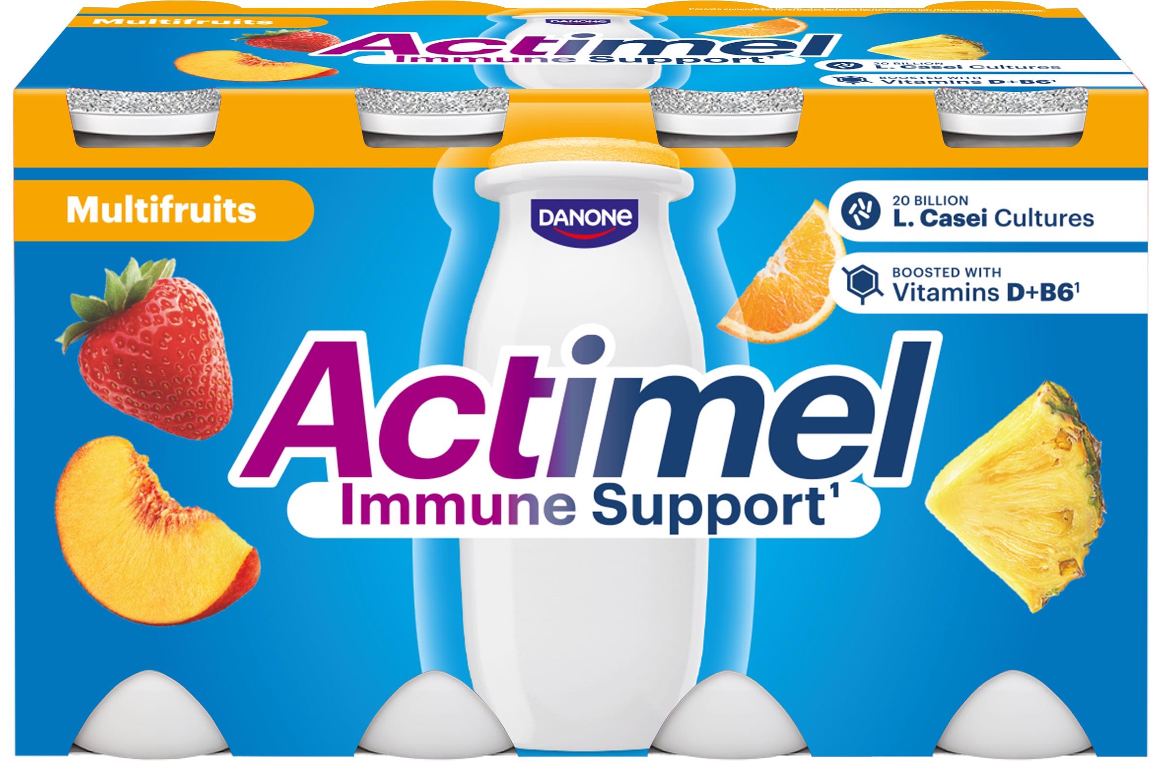 Ferm. jogurto gėrimas ACTIMEL, įv.skonių, 1,5% rieb., 8x100g, 800 g