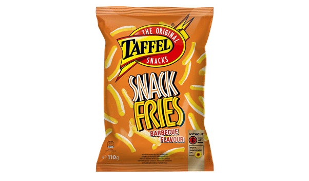 Kukurūzų traškučiai TAFFEL SNACK FRIES, 110 g