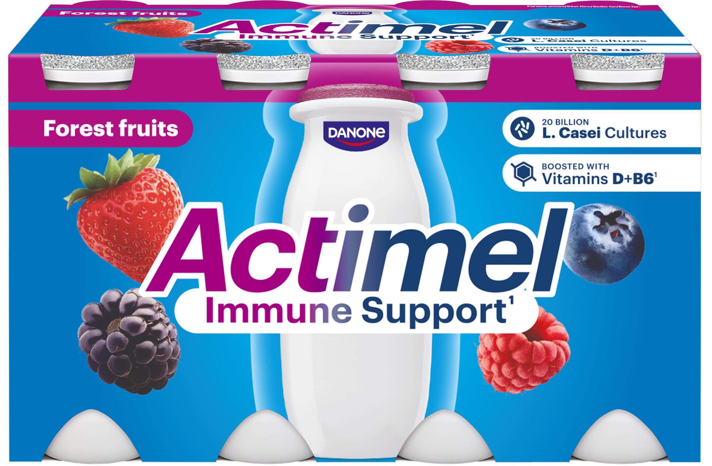 Ferm. jogurto gėrimas ACTIMEL, uogų sk., 1,5 % rieb., 8x100g, 800 g