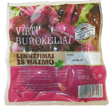 Lupti virti burokėliai LINKĖJIMAI IŠ KAIMO, vakuumuoti, 500 g