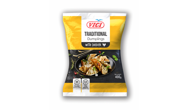 Šaldyti koldūnai VIČI TRADITIONAL STYLE su vištiena, 400 g