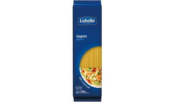 Spagečiai LUBELLA SPAGHETTI Nr. 4, 400 g
