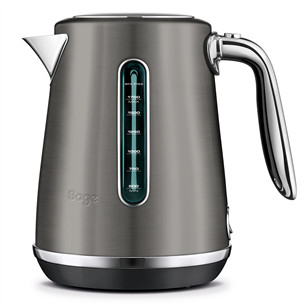Sage the Soft Top™ Luxe, 1.7 L, black stainless steel - Kettle Item - SKE735BST