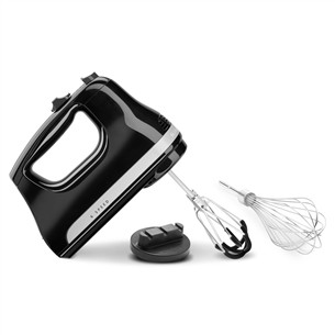 KitchenAid, 60 W, black - Hand Mixer Item - 5KHM6118EOB