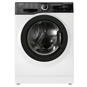 Whirlpool 7 kg, gylis 43.5 cm, 1200 rpm -- Skalbimo mašina WRSB7259BBEU
