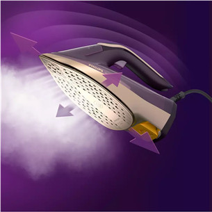 Philips Azur 8000, 3000 W, purple/gold - Steam iron Item - DST8040/30