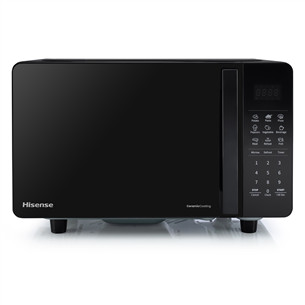 Hisense, 20 L, 700 W, juoda - Mikrobangų krosnelė H20MOBS4HS