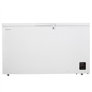 Hisense, 440 L, width 142.9 cm, white - Chest freezer