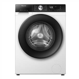 Hisense, 7 kg, gylis 43,5 cm, 1200 aps./min - Skalbimo mašina WF3S7021BW