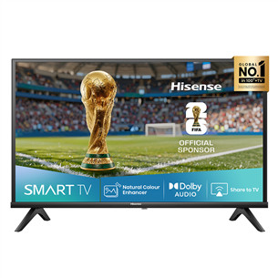 Hisense A4Q, 32'', HD, LED LCD, black - TV