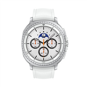 Samsung Watch8 Classic, 46 mm, LTE, baltas - Išmanusis laikrodis SM-L505FZWAEUE