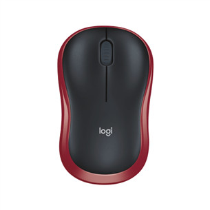 Logitech M185, red - Wireless mouse