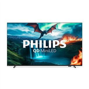 Philips MLED820, 55'', 4K UHD, QD Mini LED, black - TV